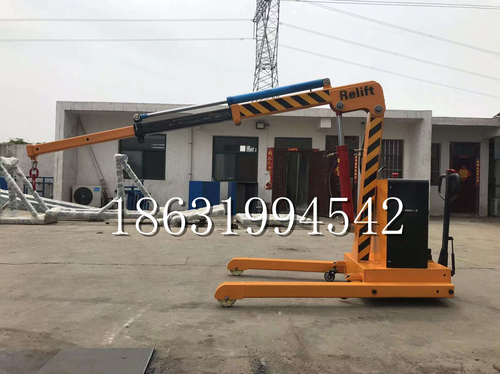 梅山乡久征定做3吨三轮随车吊 农用园林绿化移树吊 平板工程用小吊机