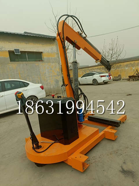 梅山乡自卸车厢随车吊 自制轮式四不像起重机 四驱平板吊 5吨 贵盛